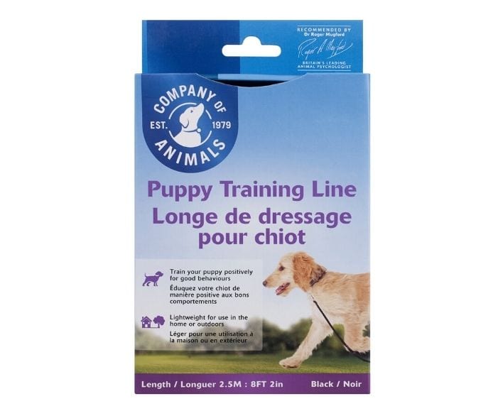 Packaging for the Company of Animals Puppy Training Line
