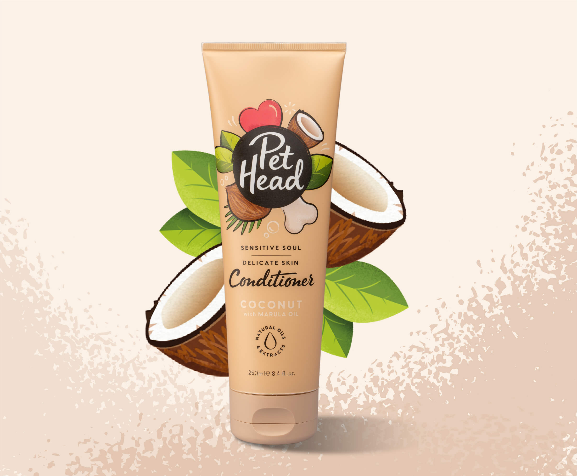 Product shot of the Pet Head Sensitive Soul Conditioner