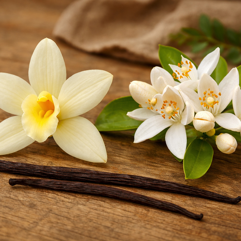Fleur d'oranger et Vanille