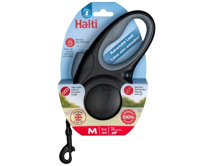 Packaging for the Halti Retractable Lead