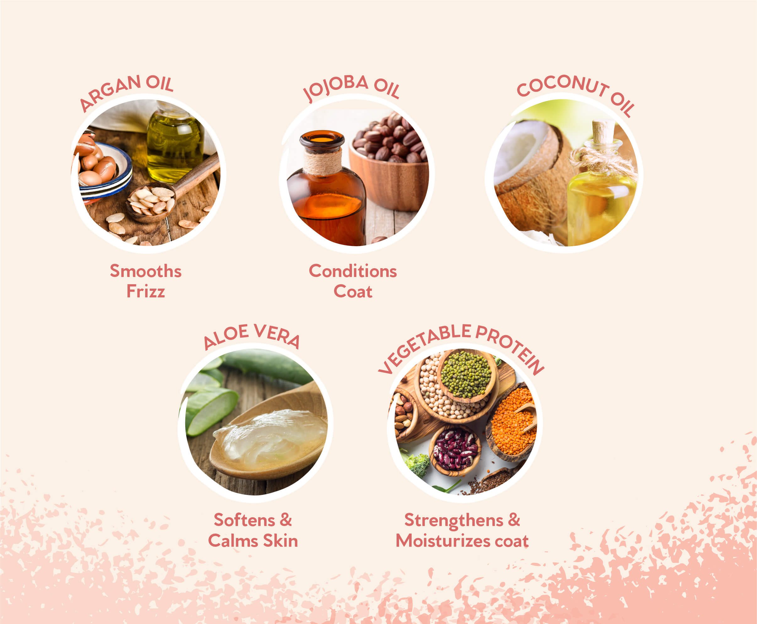 Ingredients of the Pet Head Quick Fix range