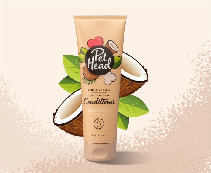 Product shot of the Pet Head Sensitive Soul Conditioner